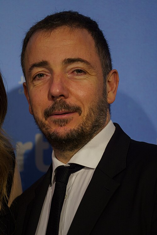 Jaume Ripoll Vaquer at the Red Carpet of the Malaga 2025 Festival next to Cervantes Theater