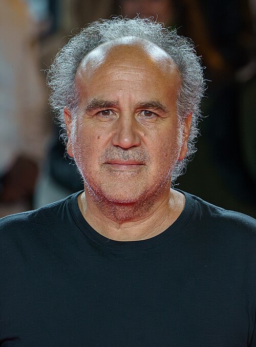 Javier Corcuera at the Red Carpet of the Malaga 2025 Festival next to Cervantes Theater