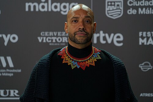 John Alex Castillo at the Red Carpet of the Malaga 2025 Festival at Malaga City Council