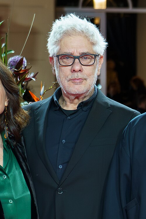 José Nolla at the Red Carpet of the Malaga 2025 Festival next to Cervantes Theater