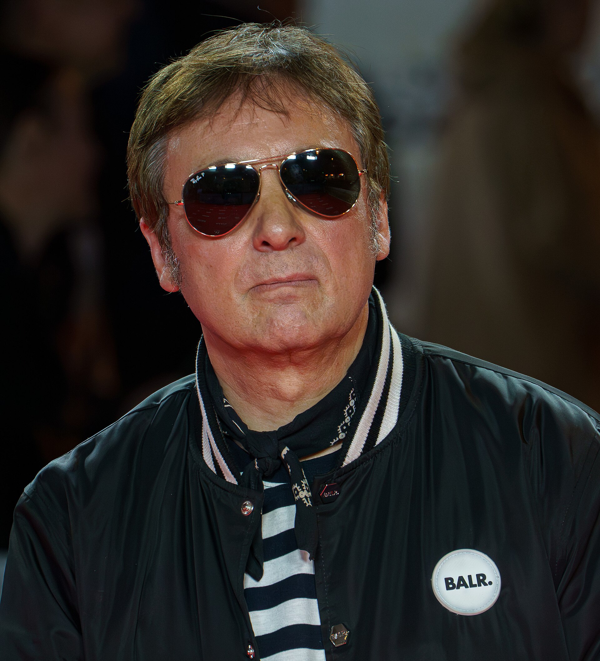 Juan Vicente Cordoba at the Red Carpet of the Malaga 2025 Festival next to Cervantes Theater