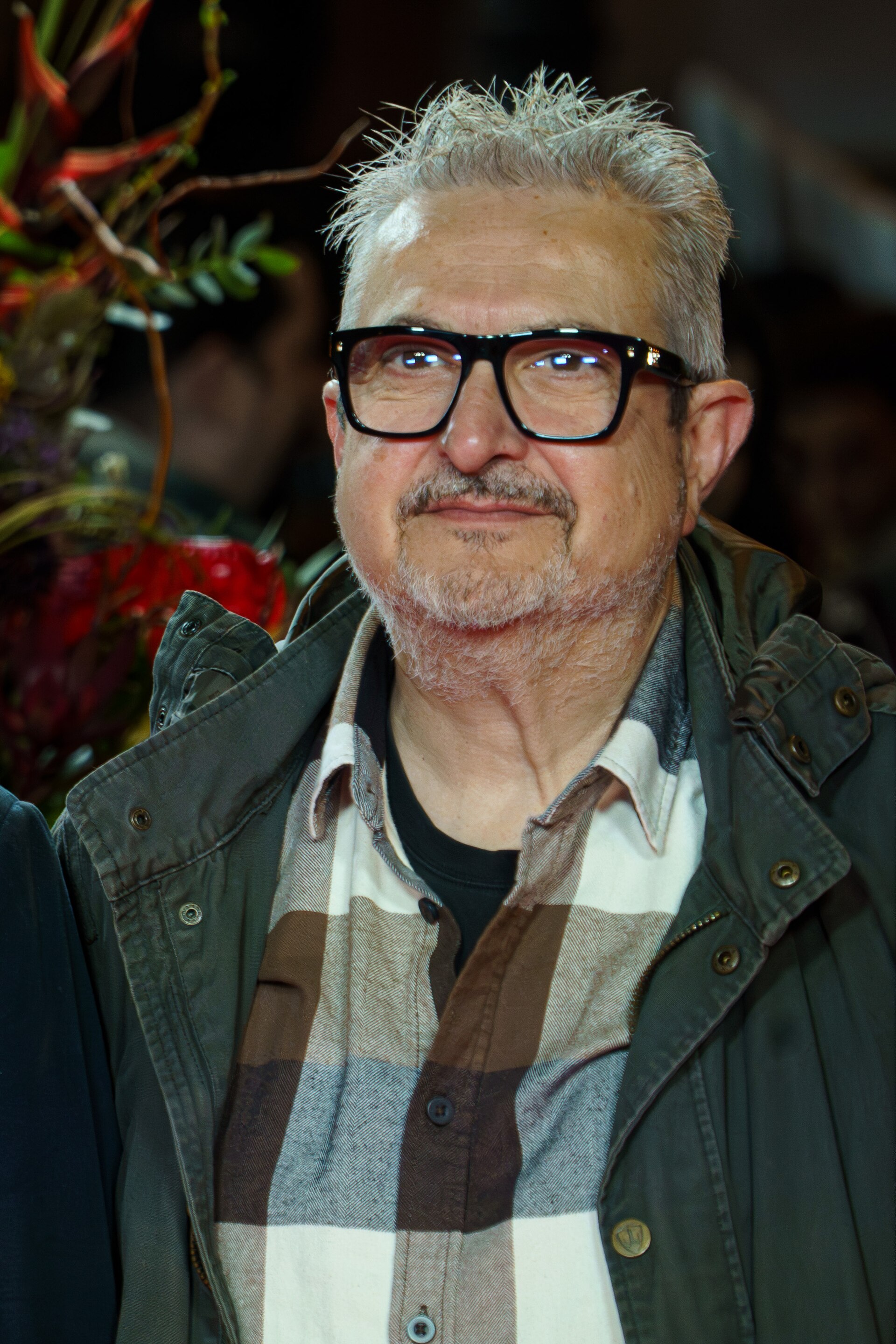 Juli Suárez at the Red Carpet of the Malaga 2025 Festival next to Cervantes Theater