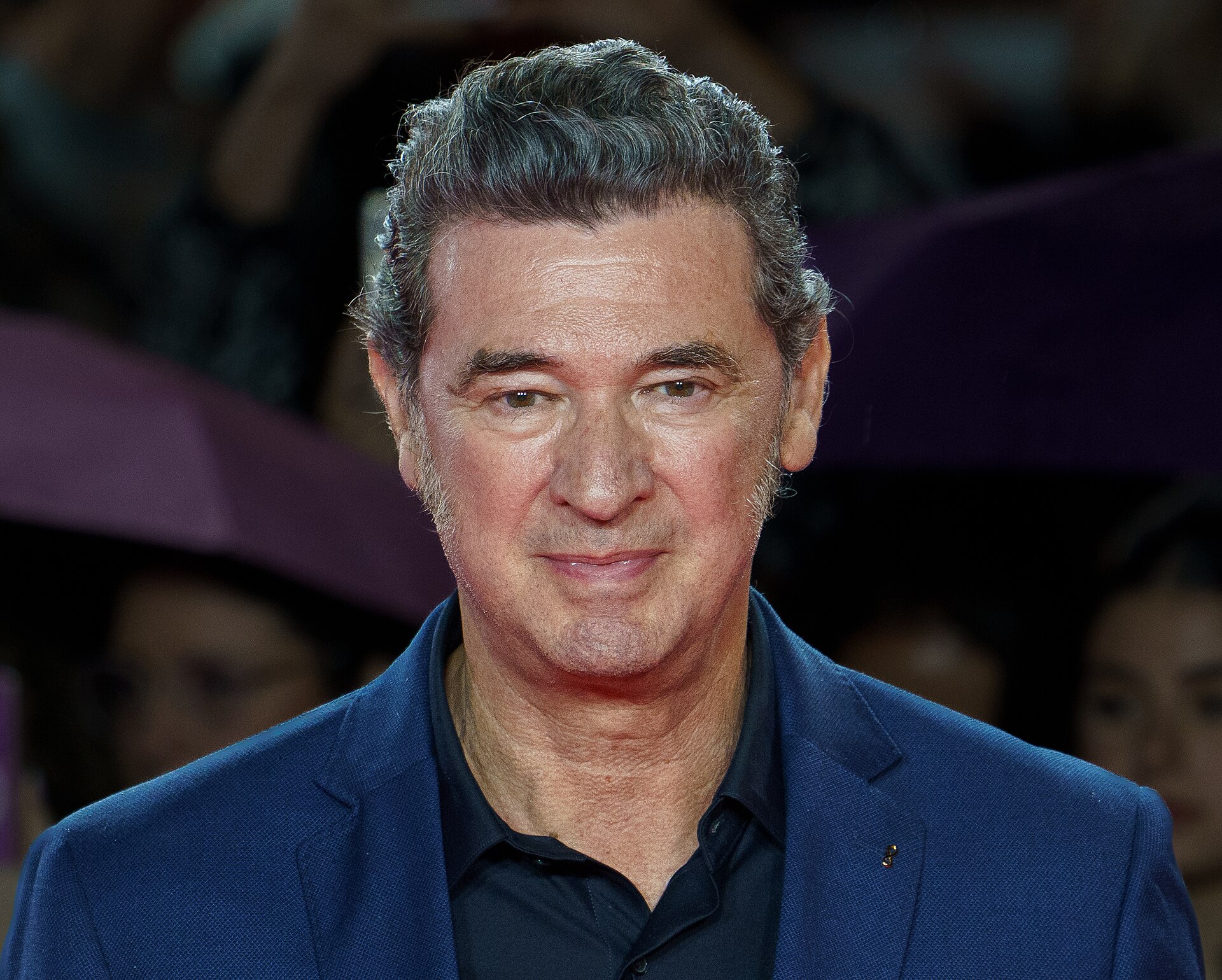 Julio Medem at the Red Carpet of the Malaga 2025 Festival next to Cervantes Theater