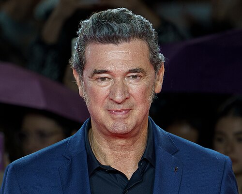 Julio Medem at the Red Carpet of the Malaga 2025 Festival next to Cervantes Theater