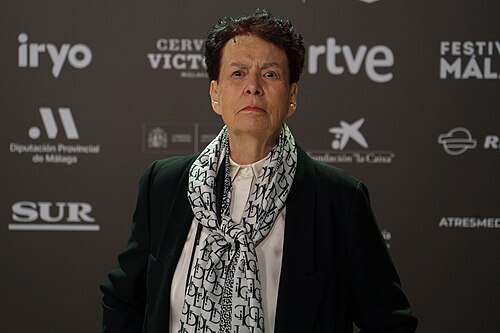 Lola Salvador at the Red Carpet of the Malaga 2025 Festival