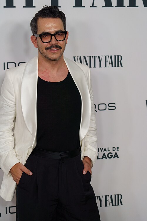 Manolo Caro at the Vanity Fair pary during the Malaga 2025 Festival