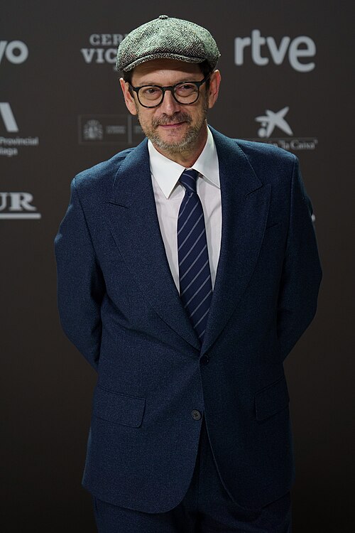 Manolo Solo at the Red Carpet of the Malaga 2025 Festival
