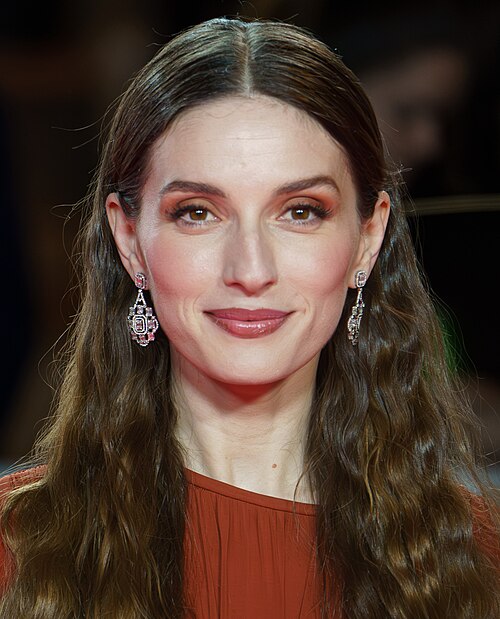 María Valverde at the Red Carpet of the Malaga 2025 Festival next to Cervantes Theater