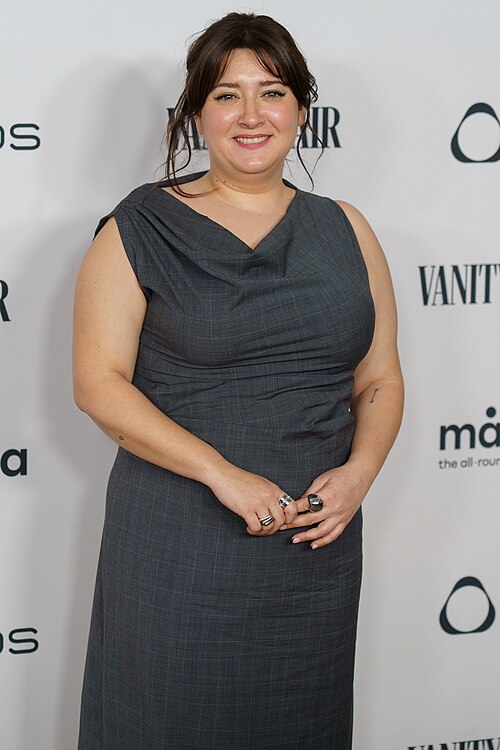 Mariona Terés at Red Carpet in Malaga Film Festival 2025 nest to Cervantes Theatre