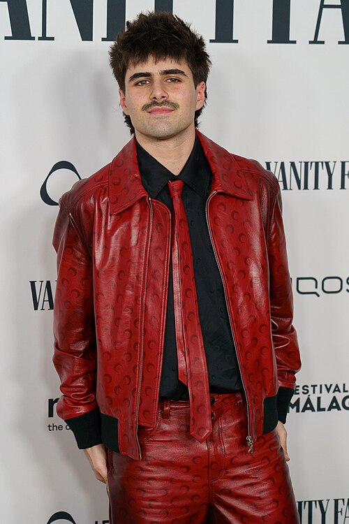 Martin Urrutia at Vanity Fair party during Malaga Film Festival 2025