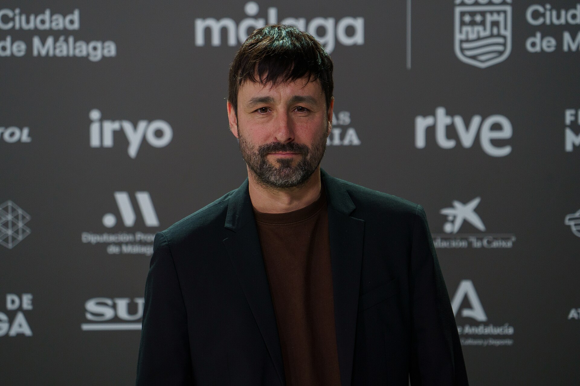 Mikel Losada at the Red Carpet of the Malaga 2025 Festival at Malaga City Council