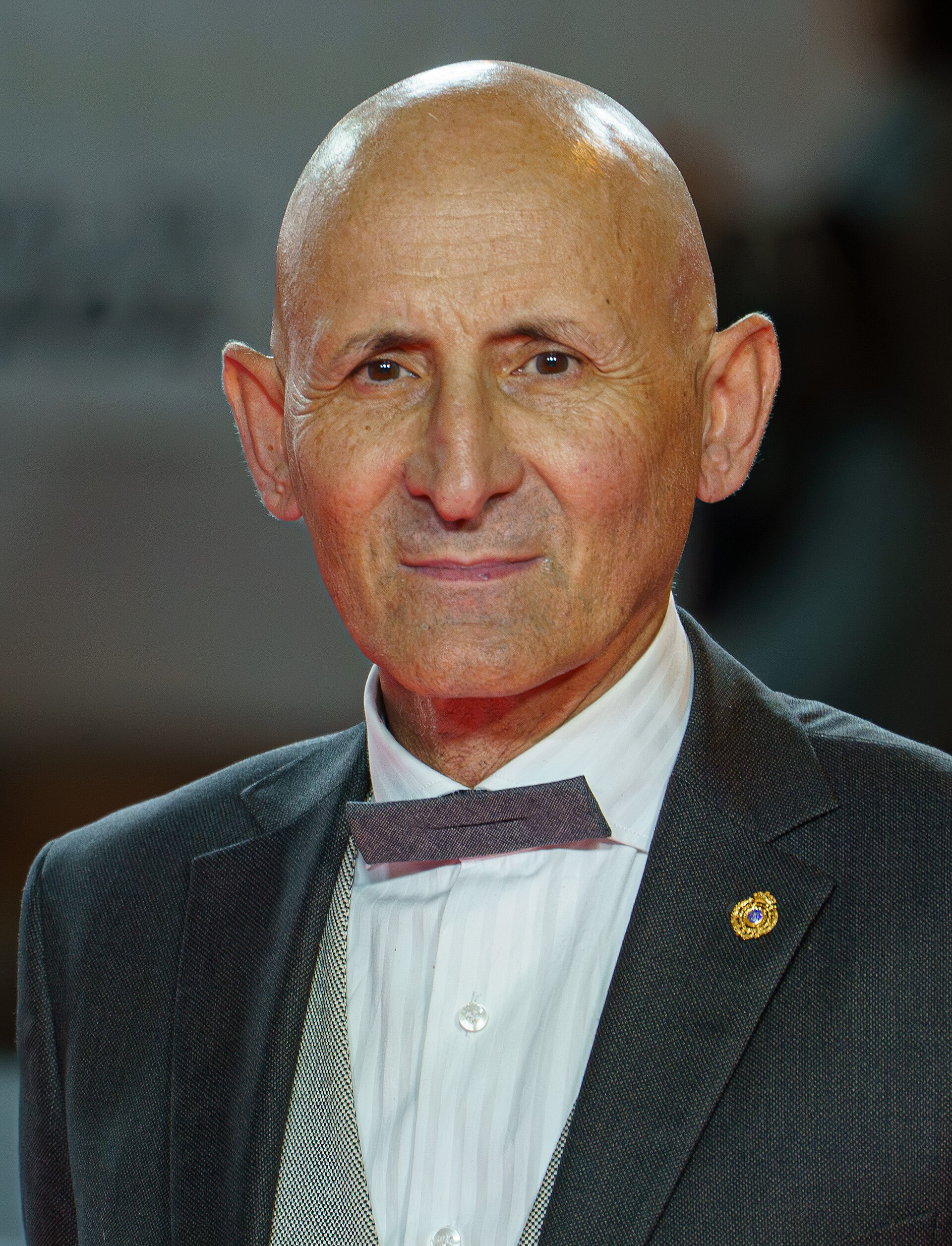 Modesto Lomba  at the Red Carpet of the Malaga 2025 Festival next to Cervantes Theater