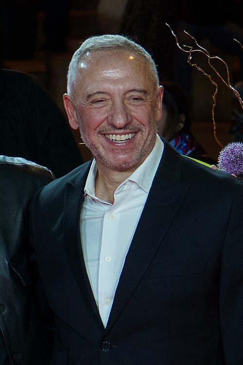 Nacho García Velilla at the Red Carpet of the Malaga 2025 Festival next to Cervantes Theater