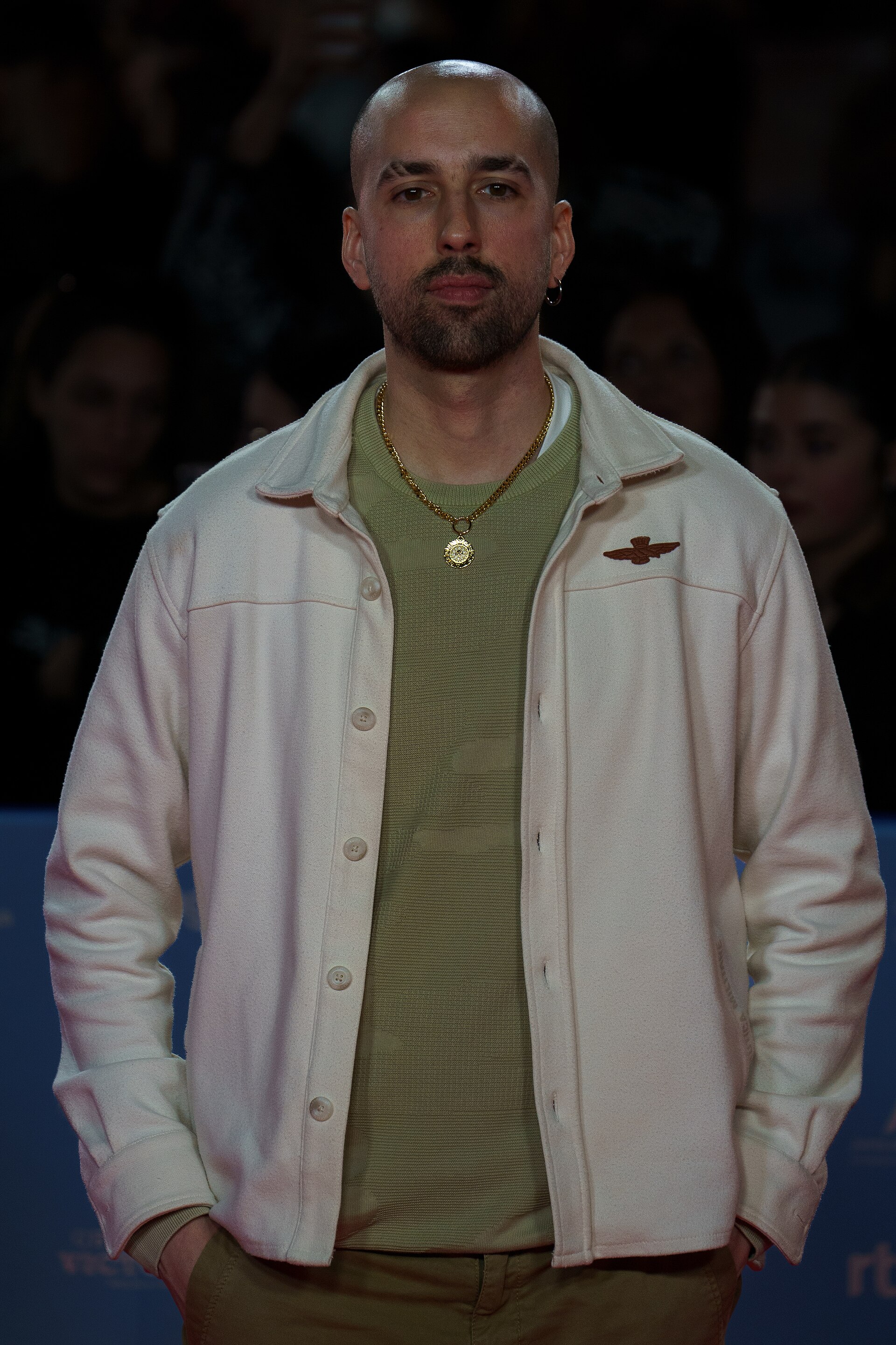 Nacho Martínez, director of ' Paternal Instinct' at the 28th Malaga Film Festival at the Cervantes Theater