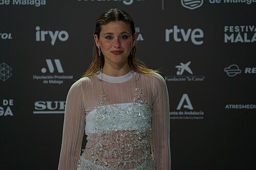 Nicole Wallace at the Red Carpet of the Malaga 2025 Festival at Malaga City Council