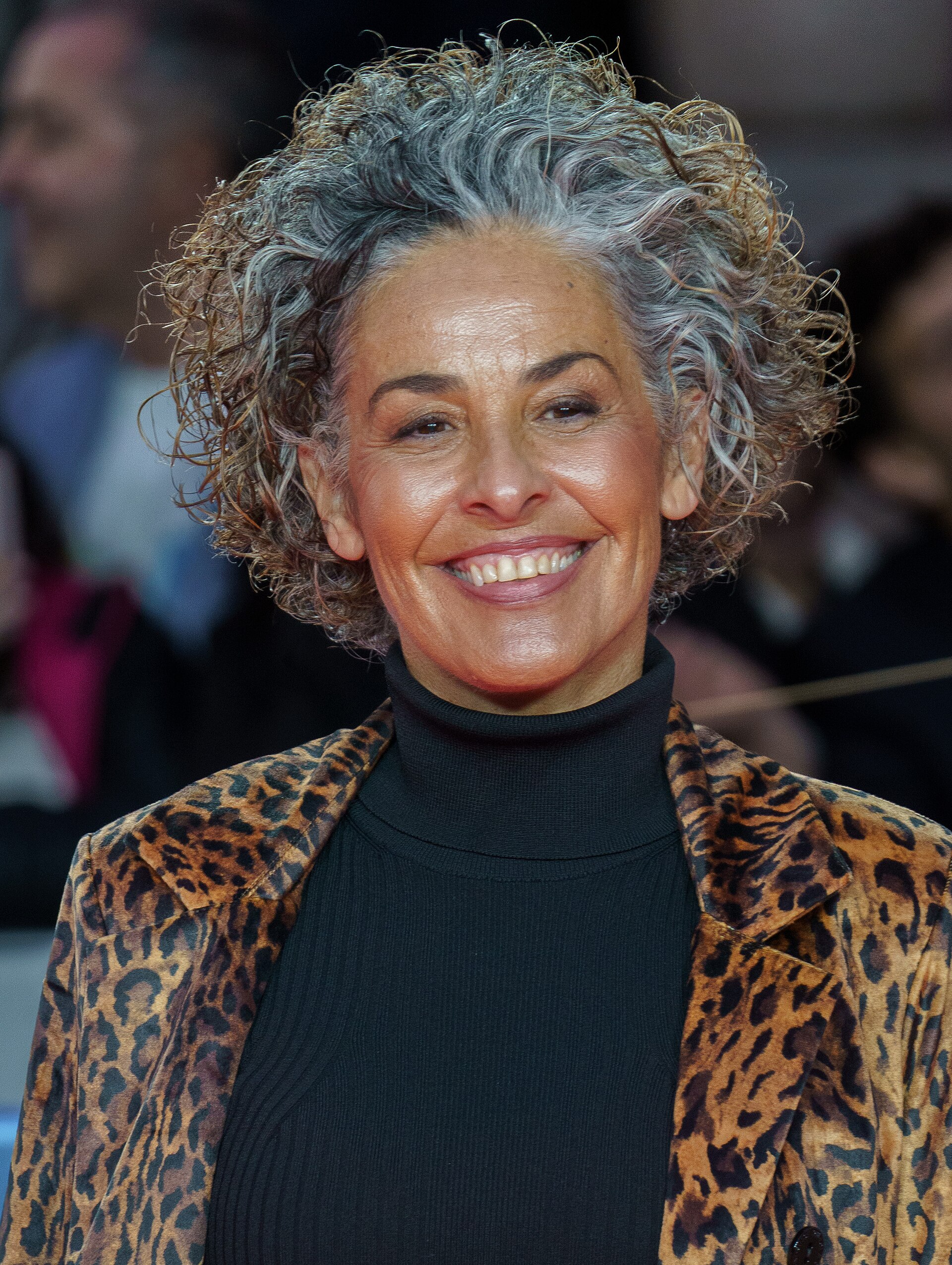 Nina at the Red Carpet of the Malaga 2025 Festival next to Cervantes Theater