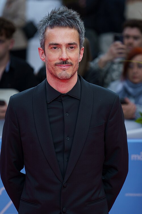 Pucho Martín at the Red Carpet of the Malaga 2025 Festival next to Cervantes Theater