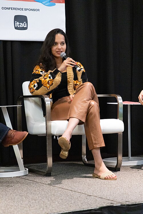 Malaika Vaz, National Geographic explorer, at the 2025 South by Southwest festival.