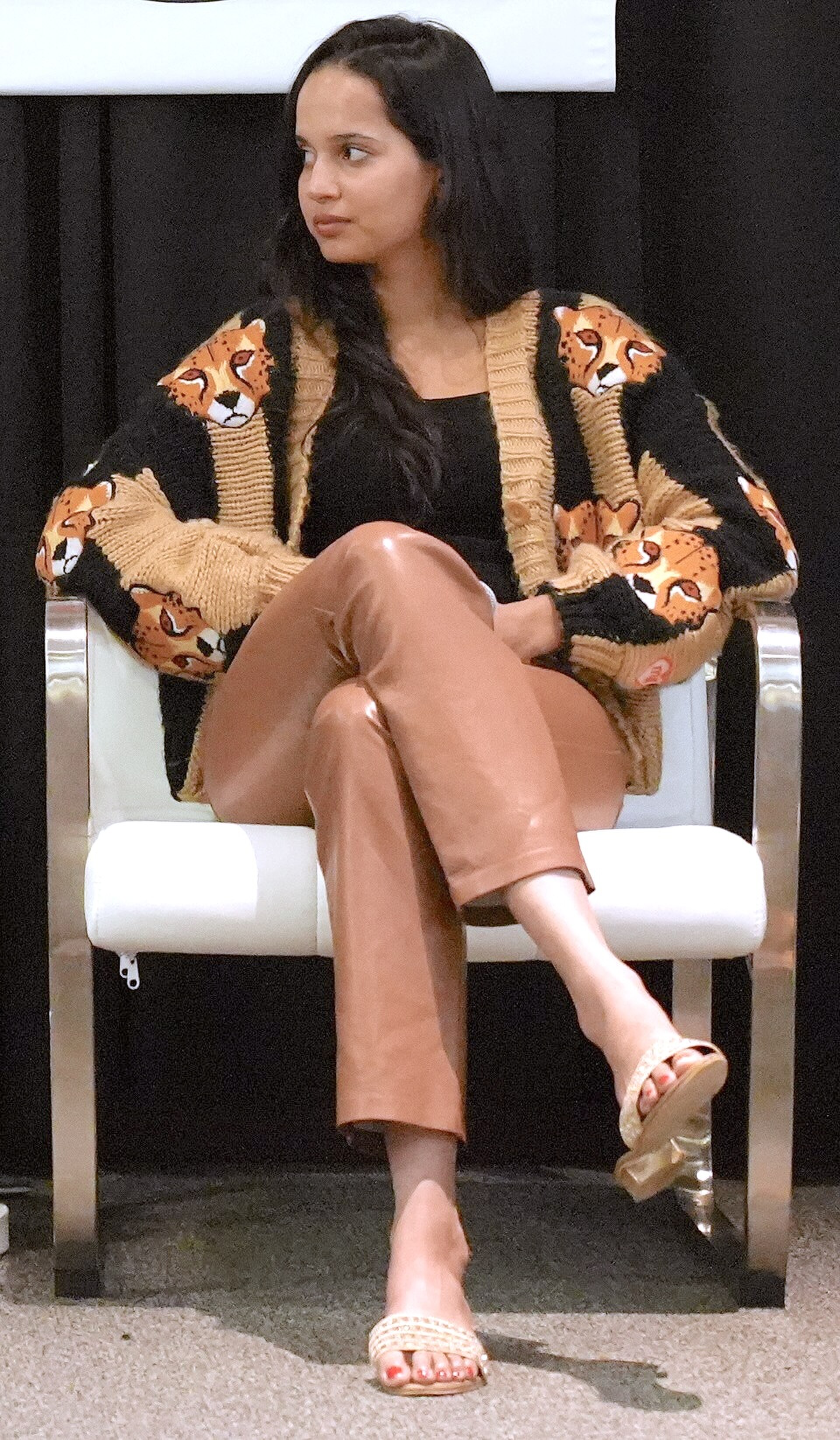 Malaika Vaz, panel at SXSW 2025 in Austin, Texas. The Power of Storytelling for Climate Action.