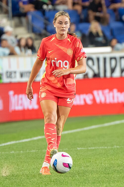 Mallie McKenzie during Gotham FC vs Portland Thorns FC on 26 Sep 2025