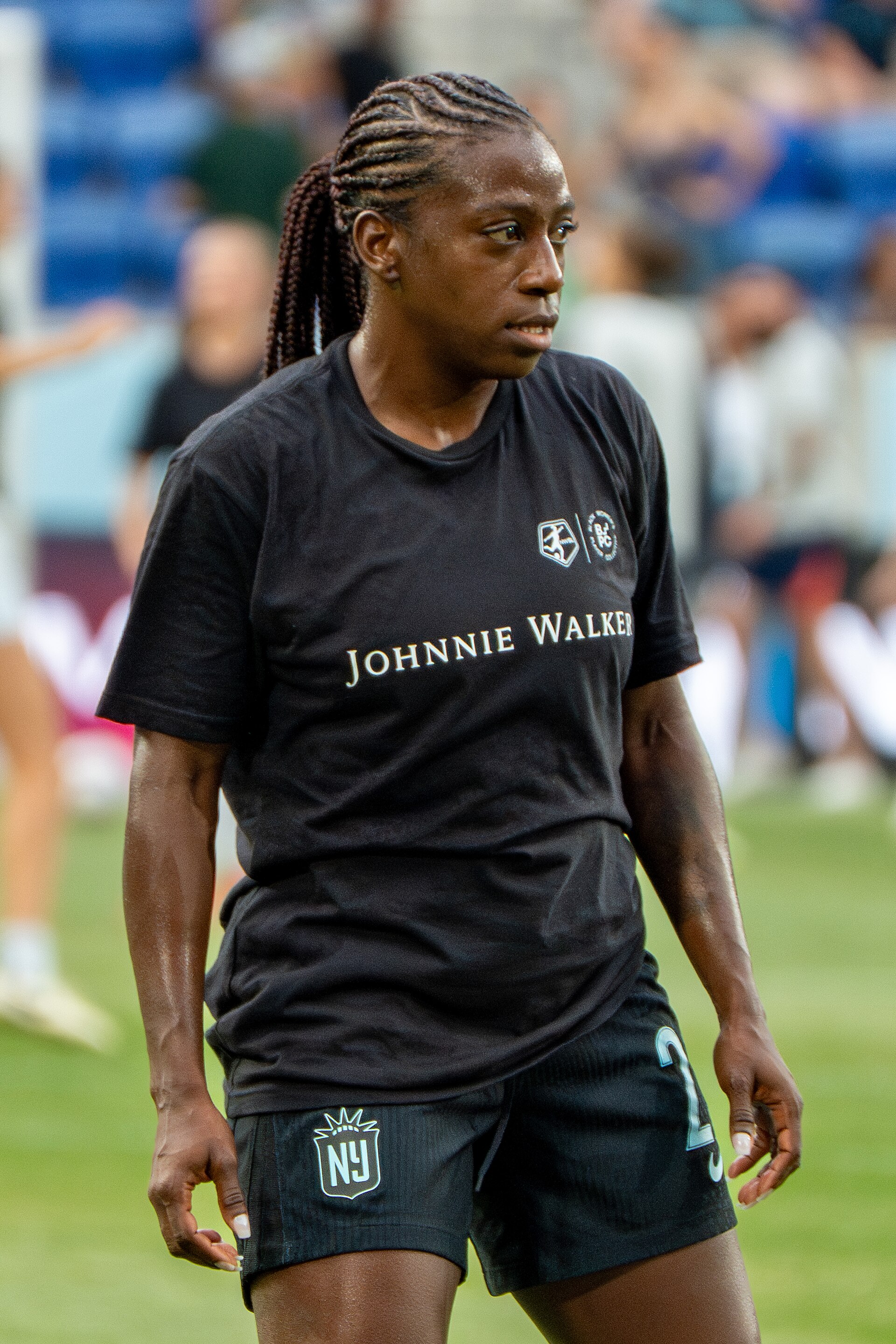 Mandy Freeman during Gotham FC vs Bay FC on 6.21.25