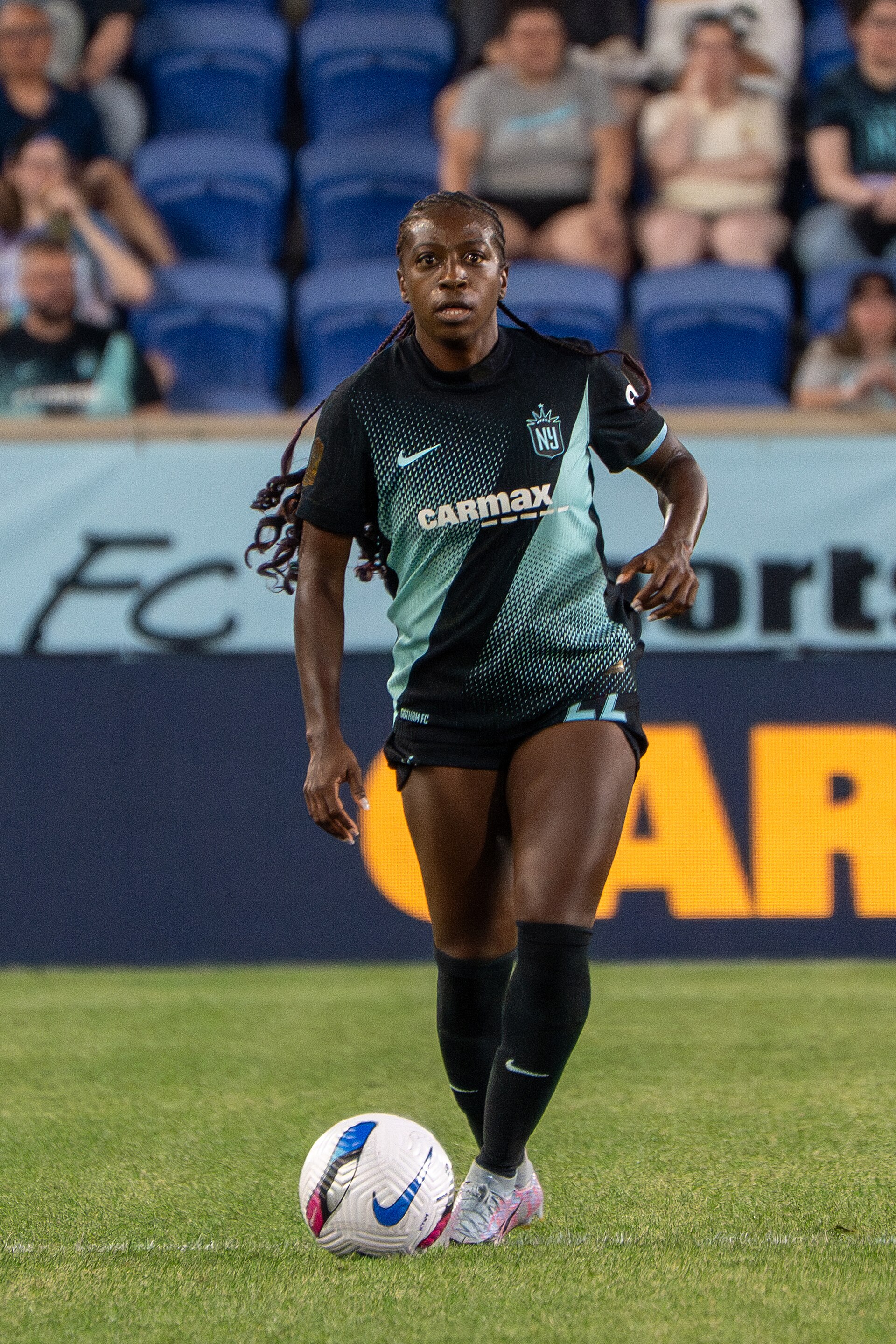 Mandy Freeman during Gotham FC vs Bay FC on 6.21.25