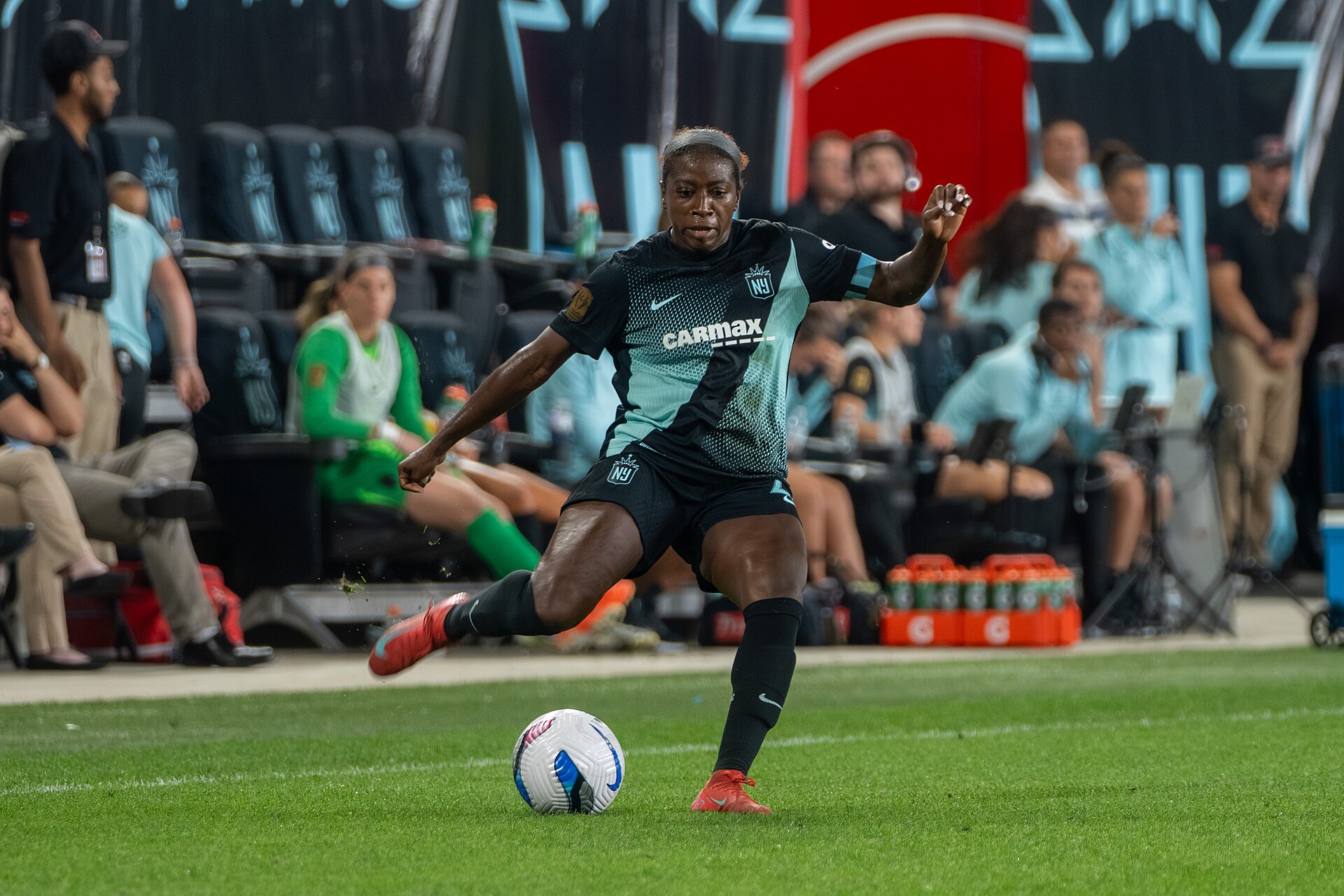 Mandy Freeman during Gotham FC vs Utah Royals on Aug 23 2025