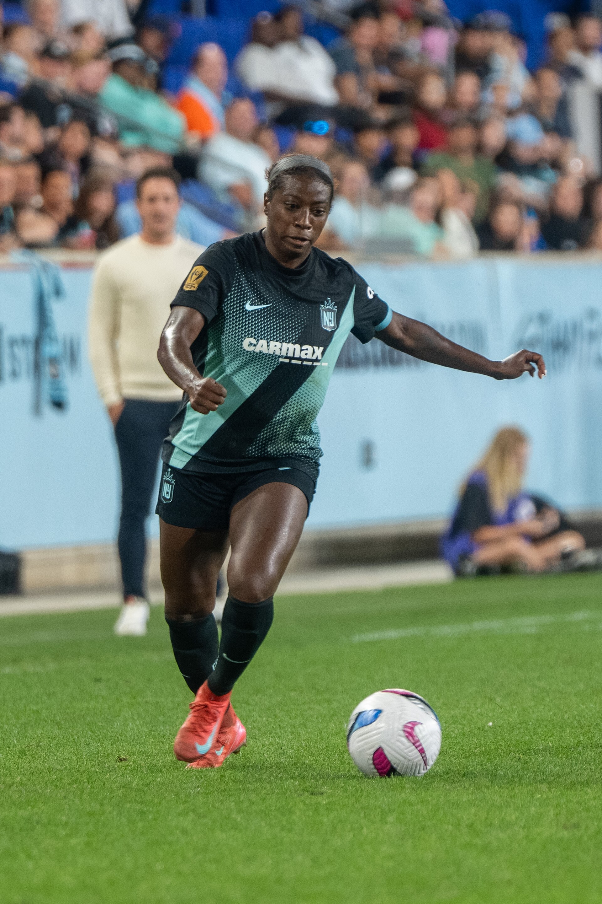 Mandy Freeman during Gotham FC vs Utah Royals on Aug 23 2025