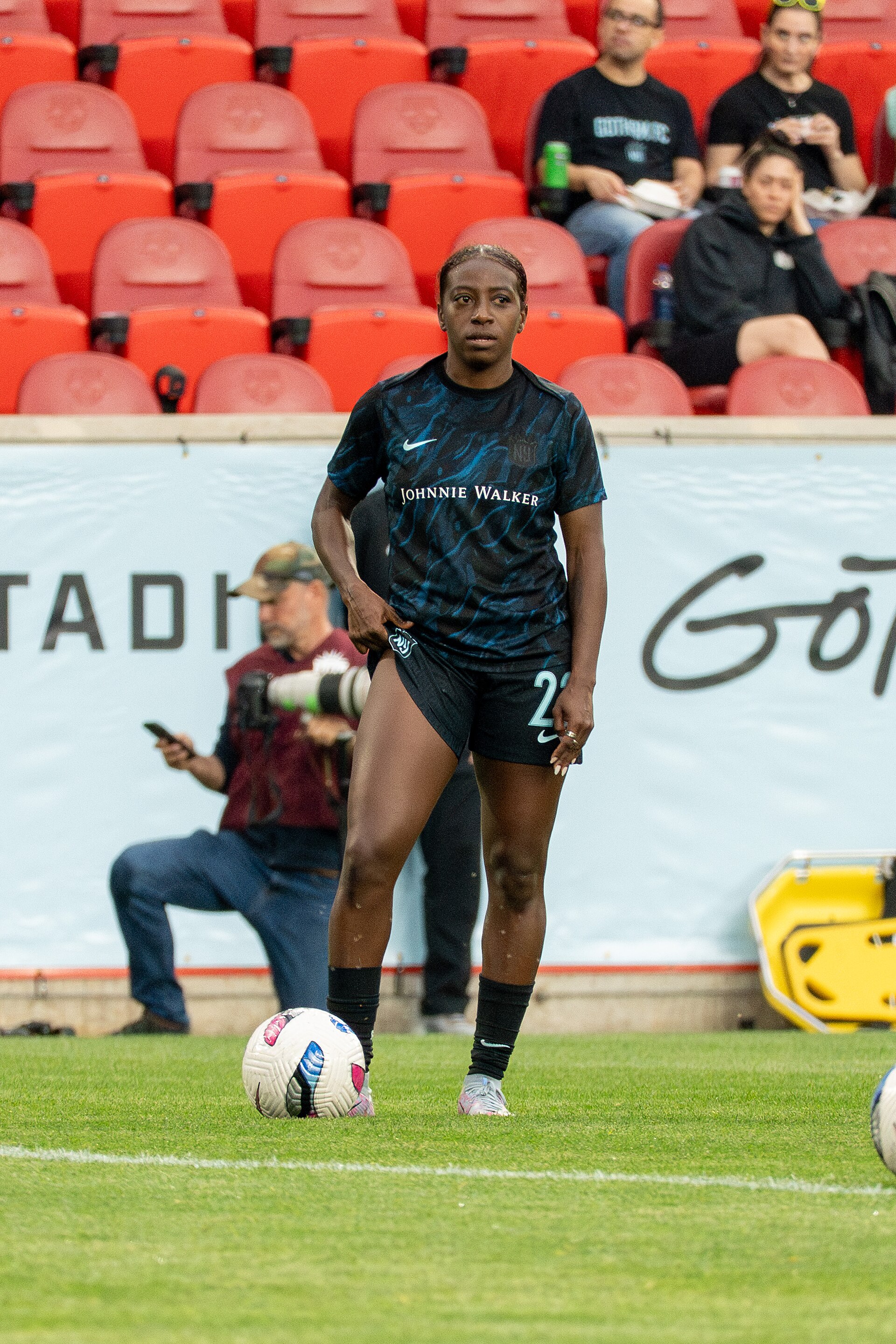 Mandy Freeman during Gotham FC vs San Diego Wave on 5.16.25