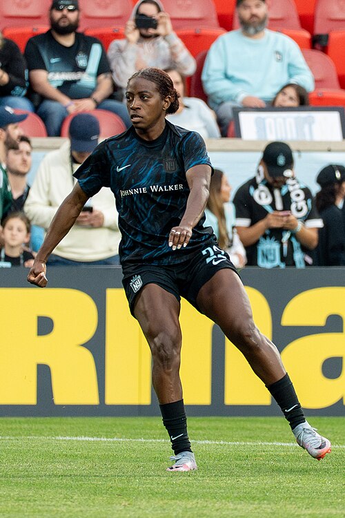 Mandy Freeman during Gotham FC vs San Diego Wave on 5.16.25