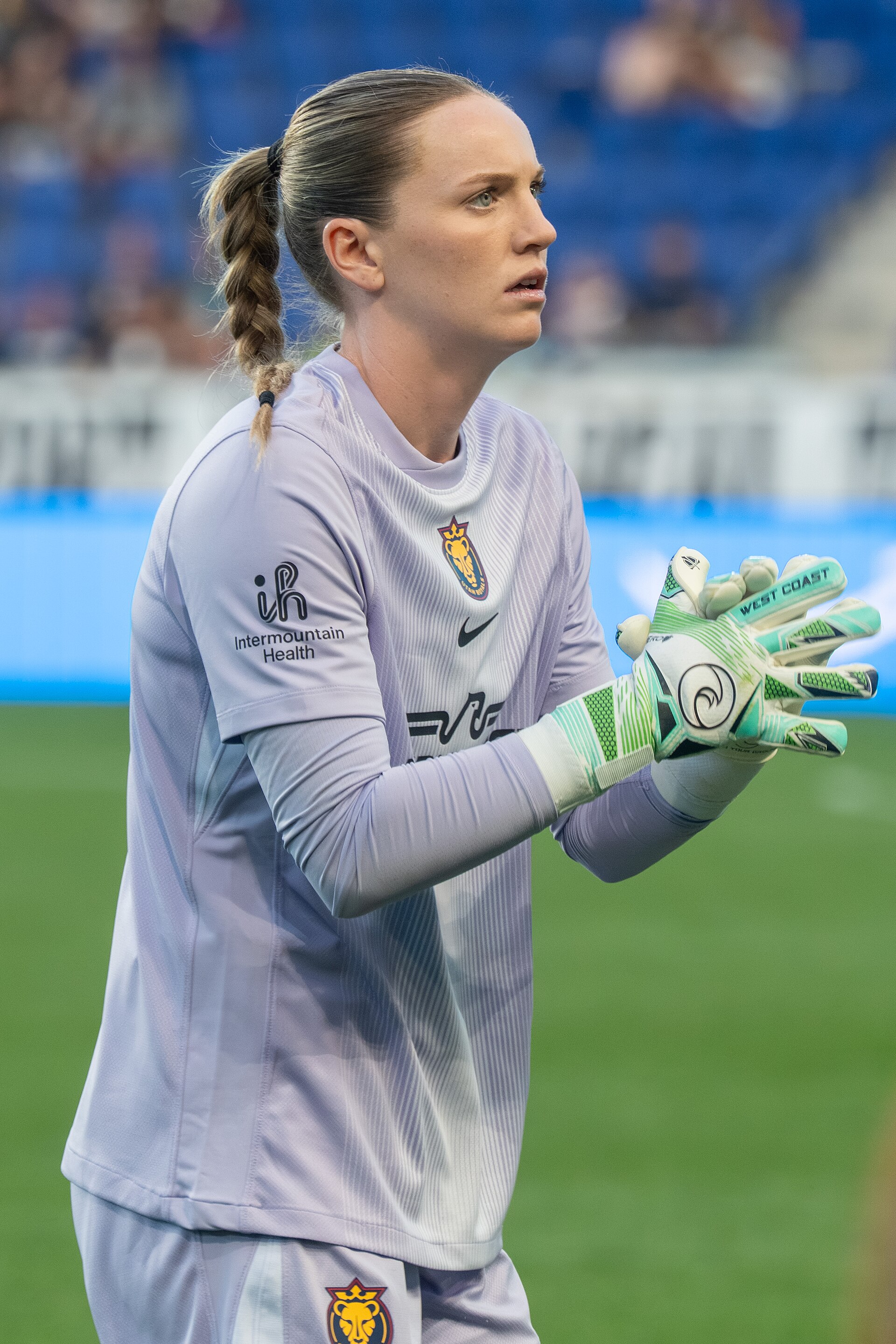 Mandy McGlynn during Gotham FC vs Utah Royals on Aug 23 2025