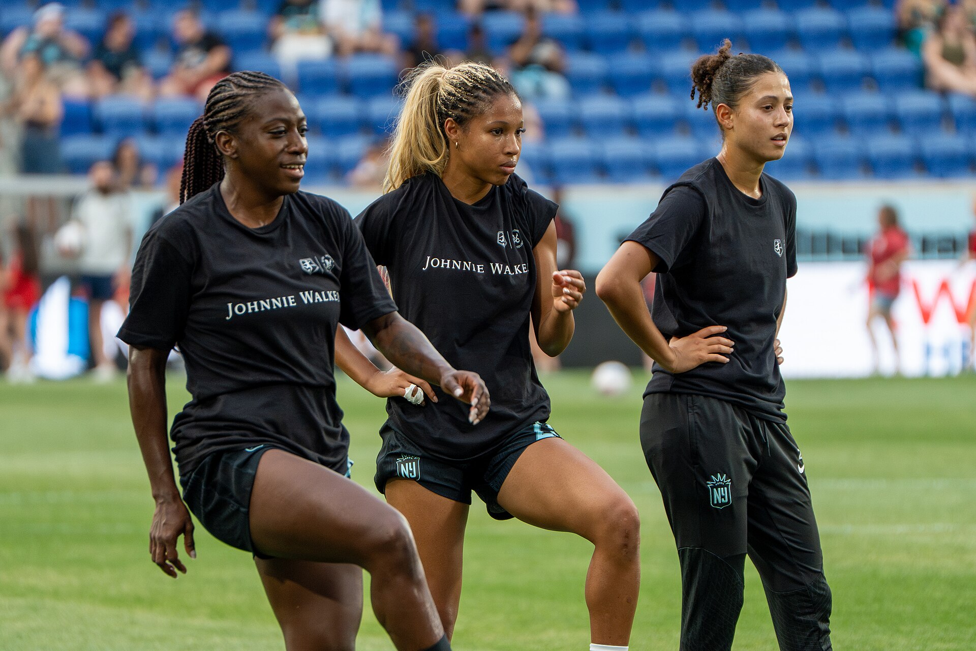 Mandy Midge Sofia during Gotham FC vs Bay FC on 6.21.25