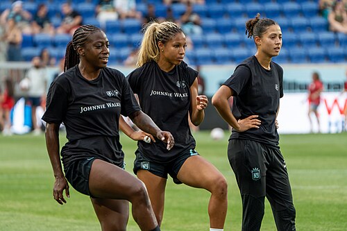 Mandy Midge Sofia during Gotham FC vs Bay FC on 6.21.25