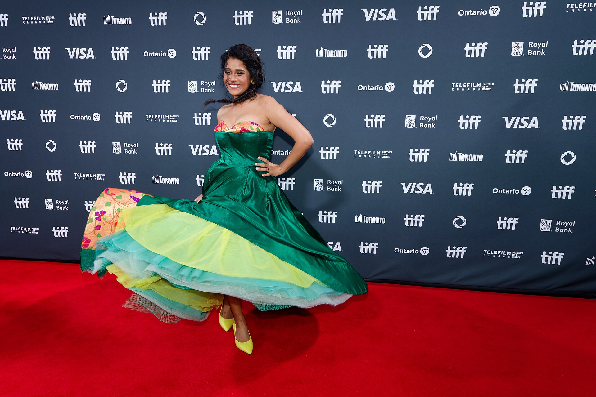 Manjiri Papula at the 2024 Toronto International Film Festival (TIFF) for the movie Superboys Of Malegaon.