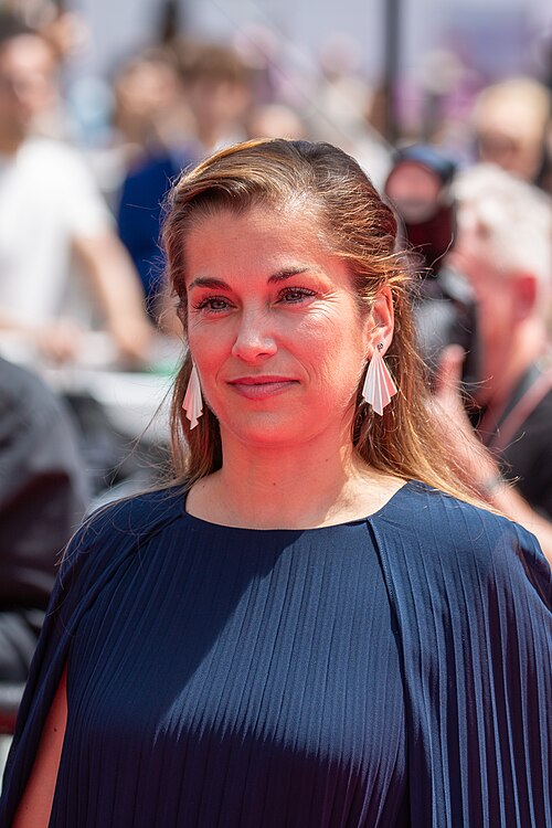 María Zamora at 2025 Cannes Red Carpet for Romería