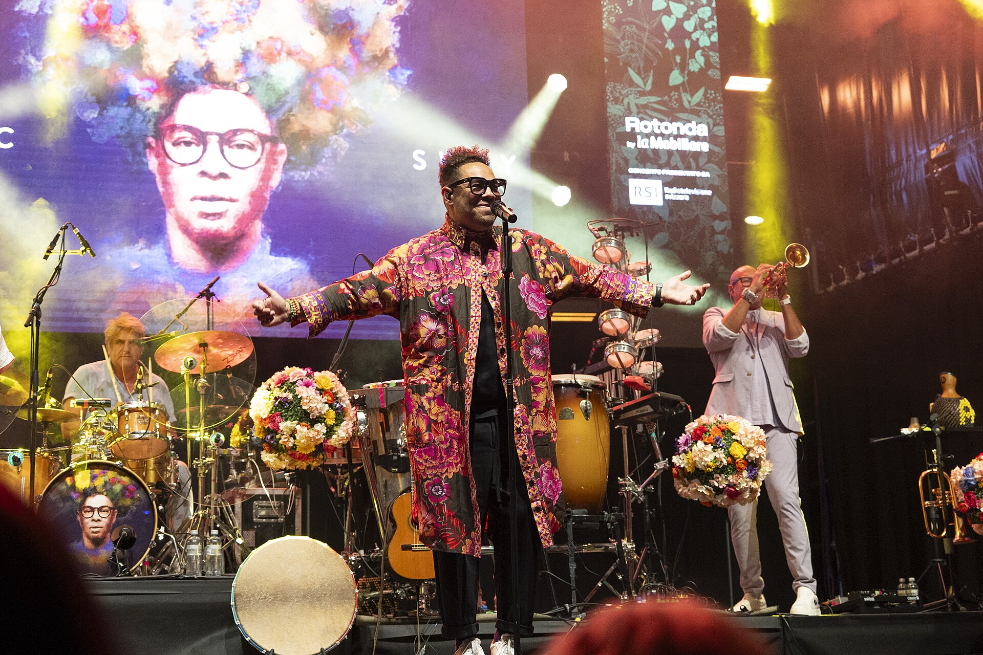 Marc Sway at Rotonda at 78th Locarno Film Festival