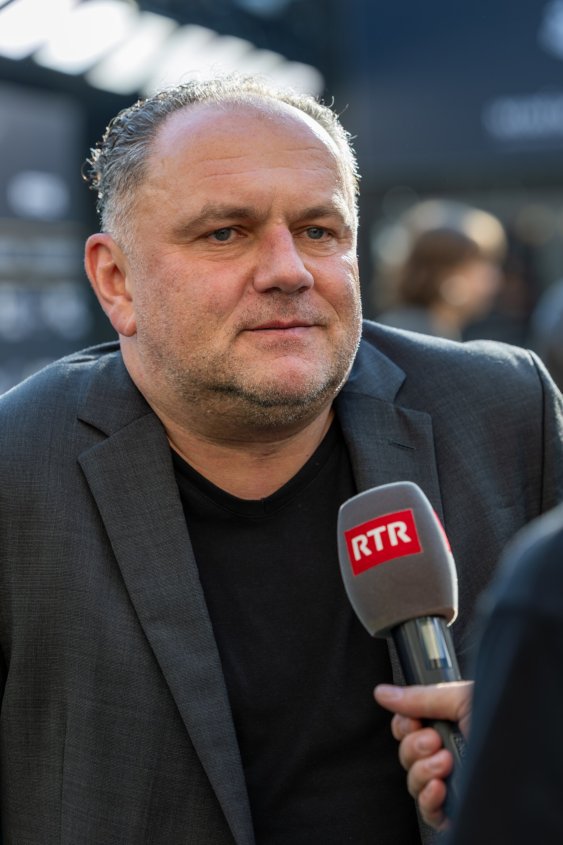 Marco Luca Castelli on the Green Carpet at the 2025 Zurich Film Festival.