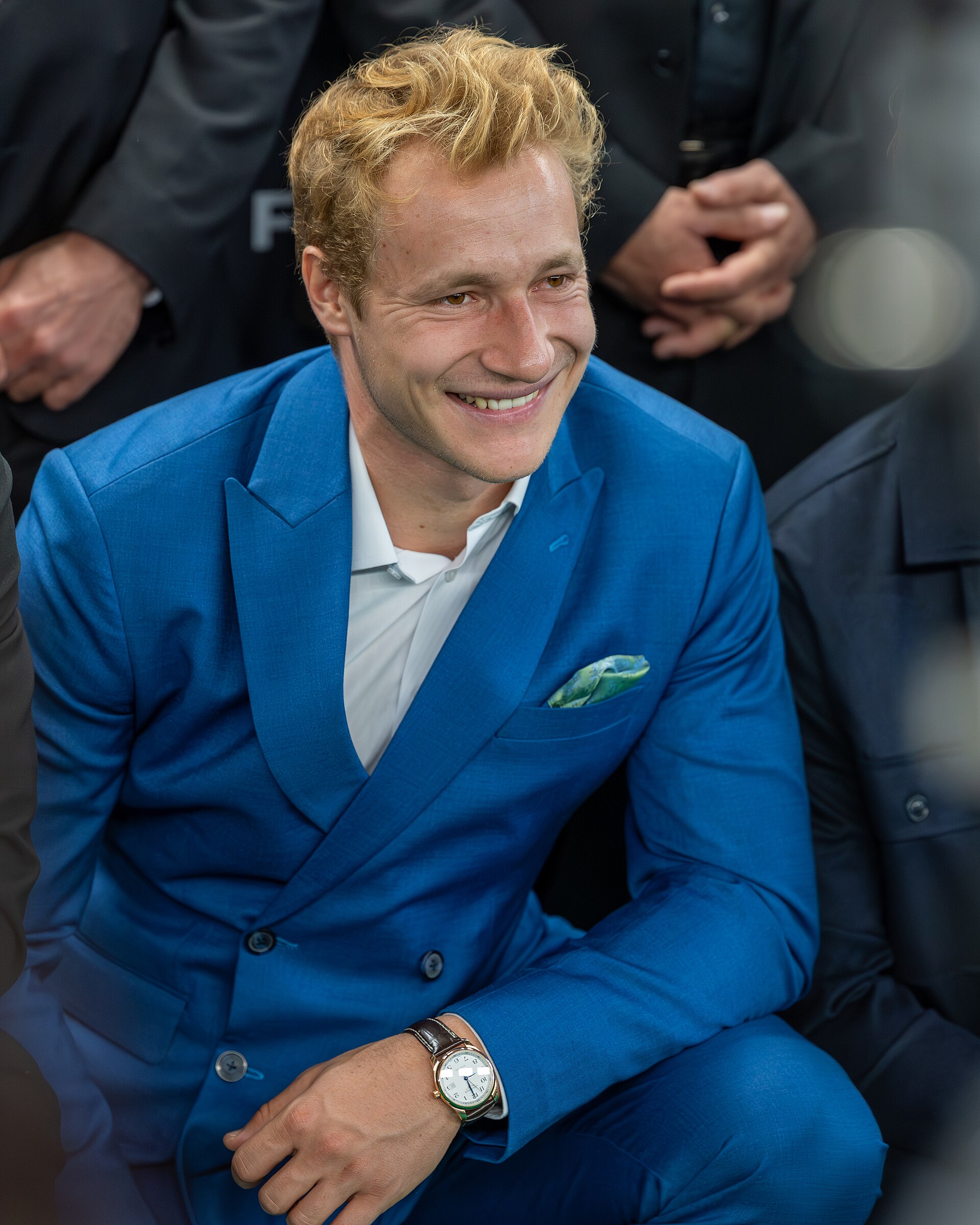 Marco Odermatt on the Green Carpet at the 2025 Zurich Film Festival.