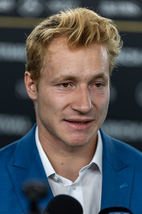 Marco Odermatt on the Green Carpet at the 2025 Zurich Film Festival.