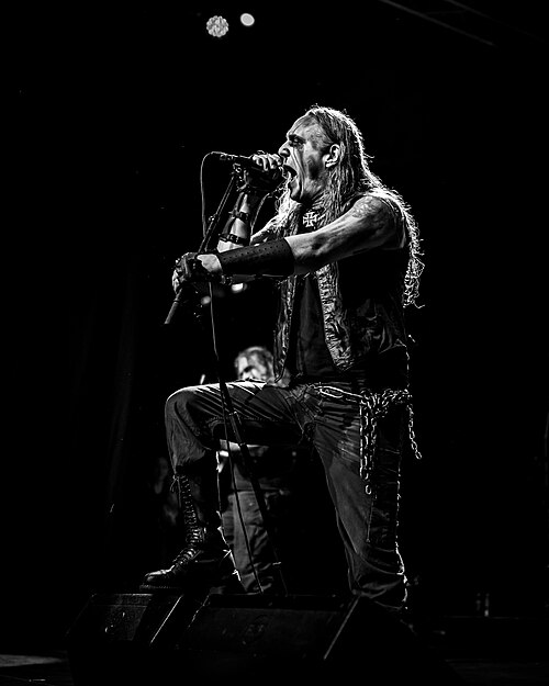 Daniel «Mortuus» Rostén of Marduk, 2024