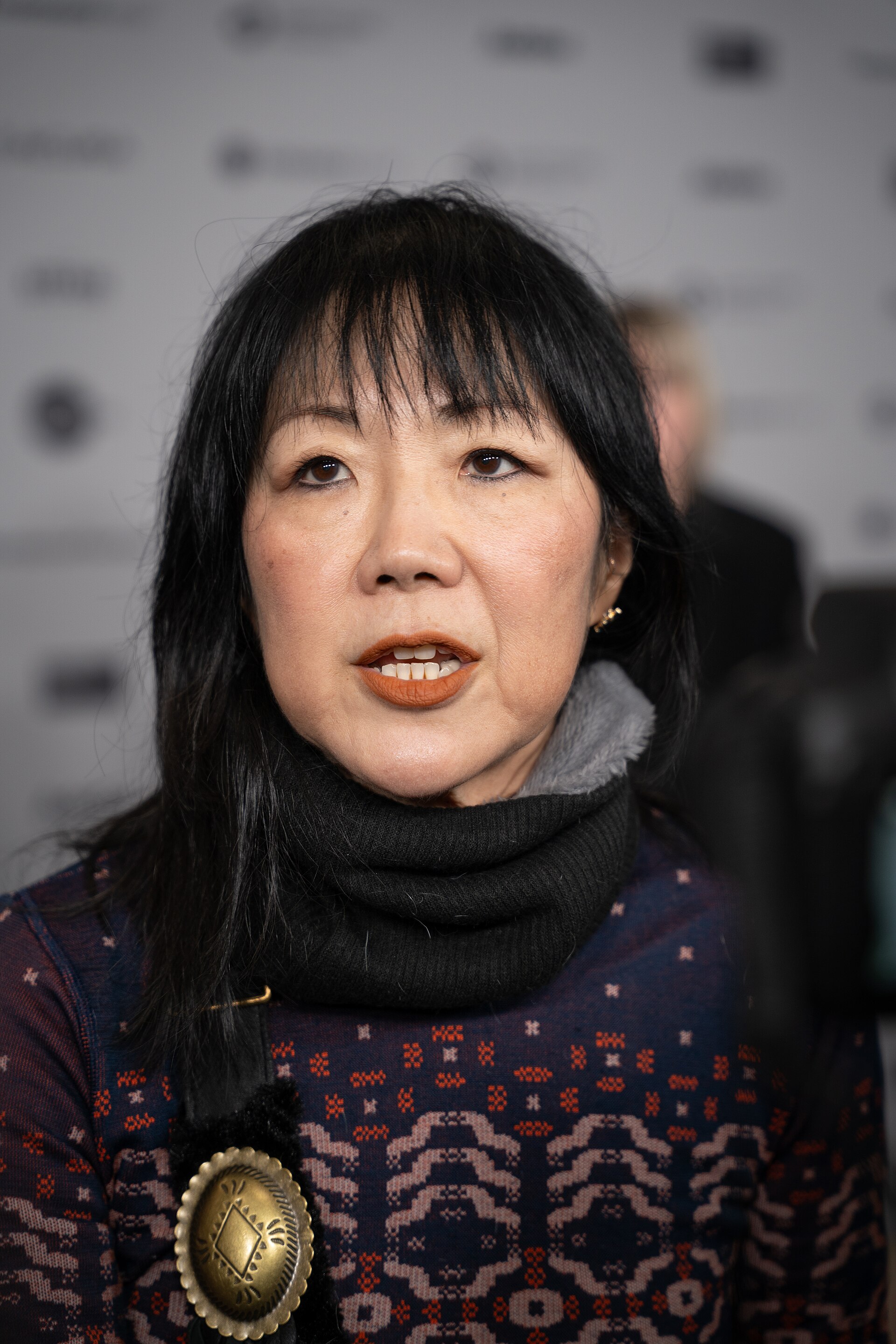 Margaret Cho (actress) at the premiere for Run Amok at Sundance Film Festival 2026.