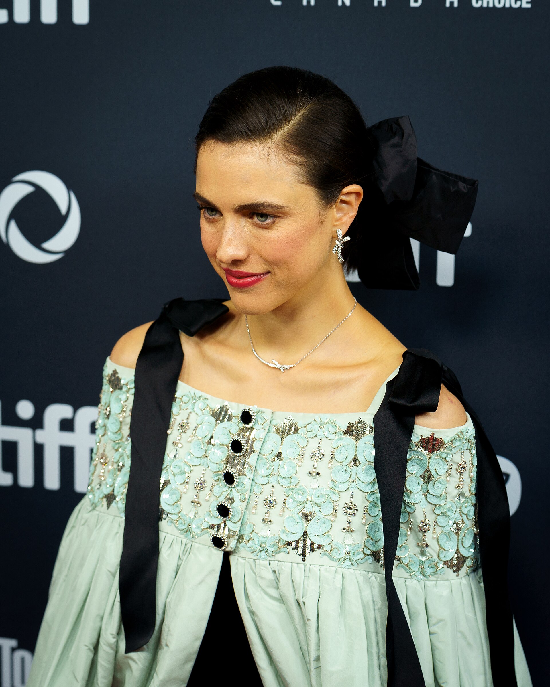 Margaret Qualley, actor, at the 2024 Toronto International Film Festival (TIFF) in Toronto, Canada