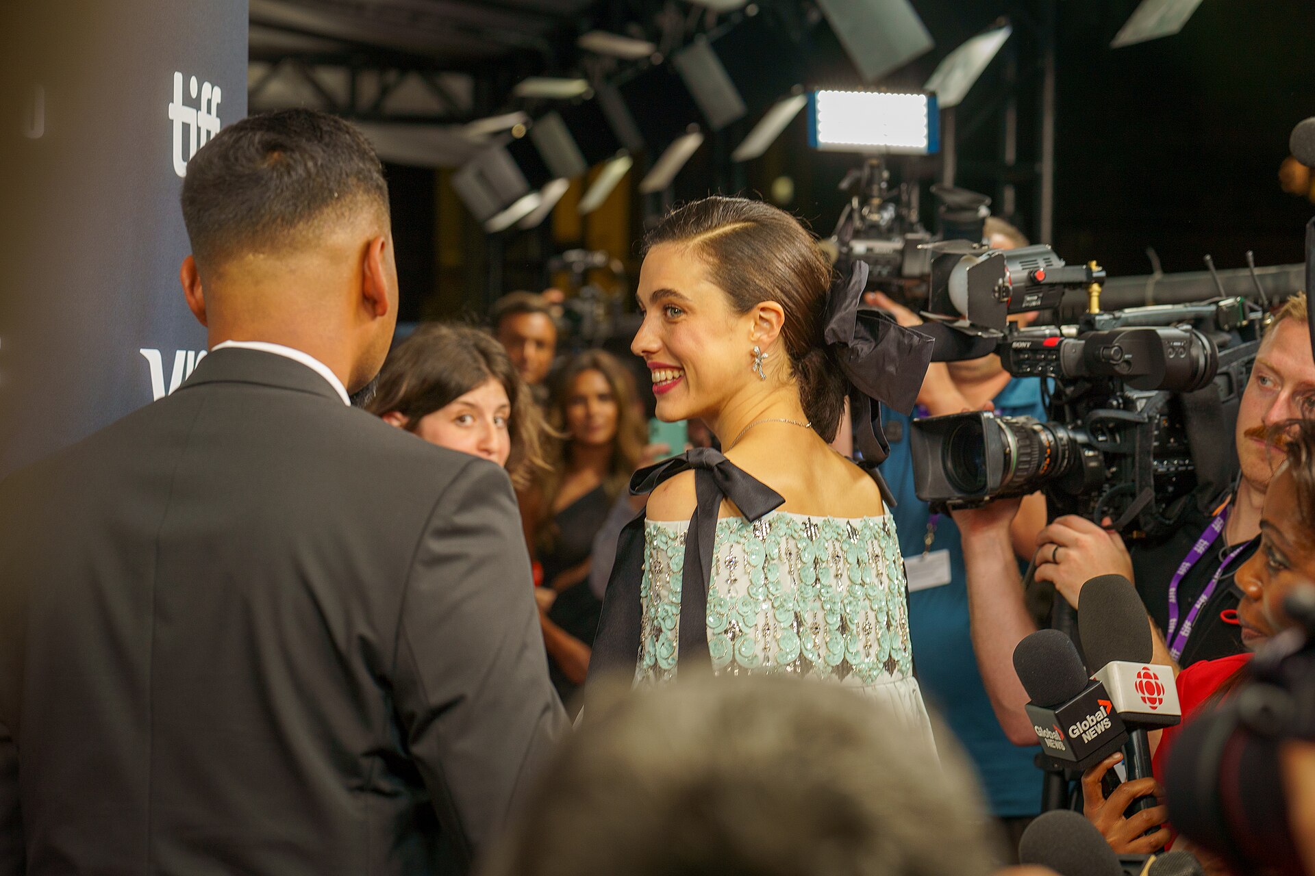 Margaret Qualley, actor, at the 2024 Toronto International Film Festival (TIFF) in Toronto, Canada
