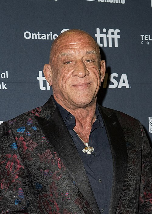 Mark Coleman on the red Carpet for the movie "The Smashing Machine" at The 2025 Toronto International Film Festival