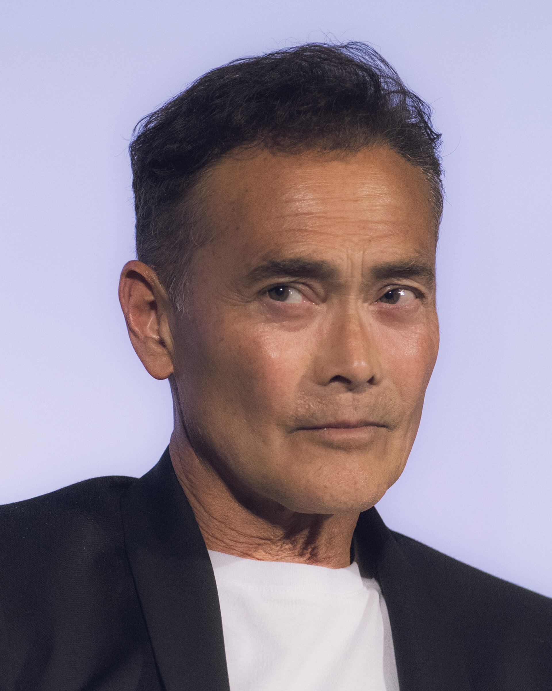 Mark Dacascos at a Q&A for Drive (1997 film) in Los Angeles, California.