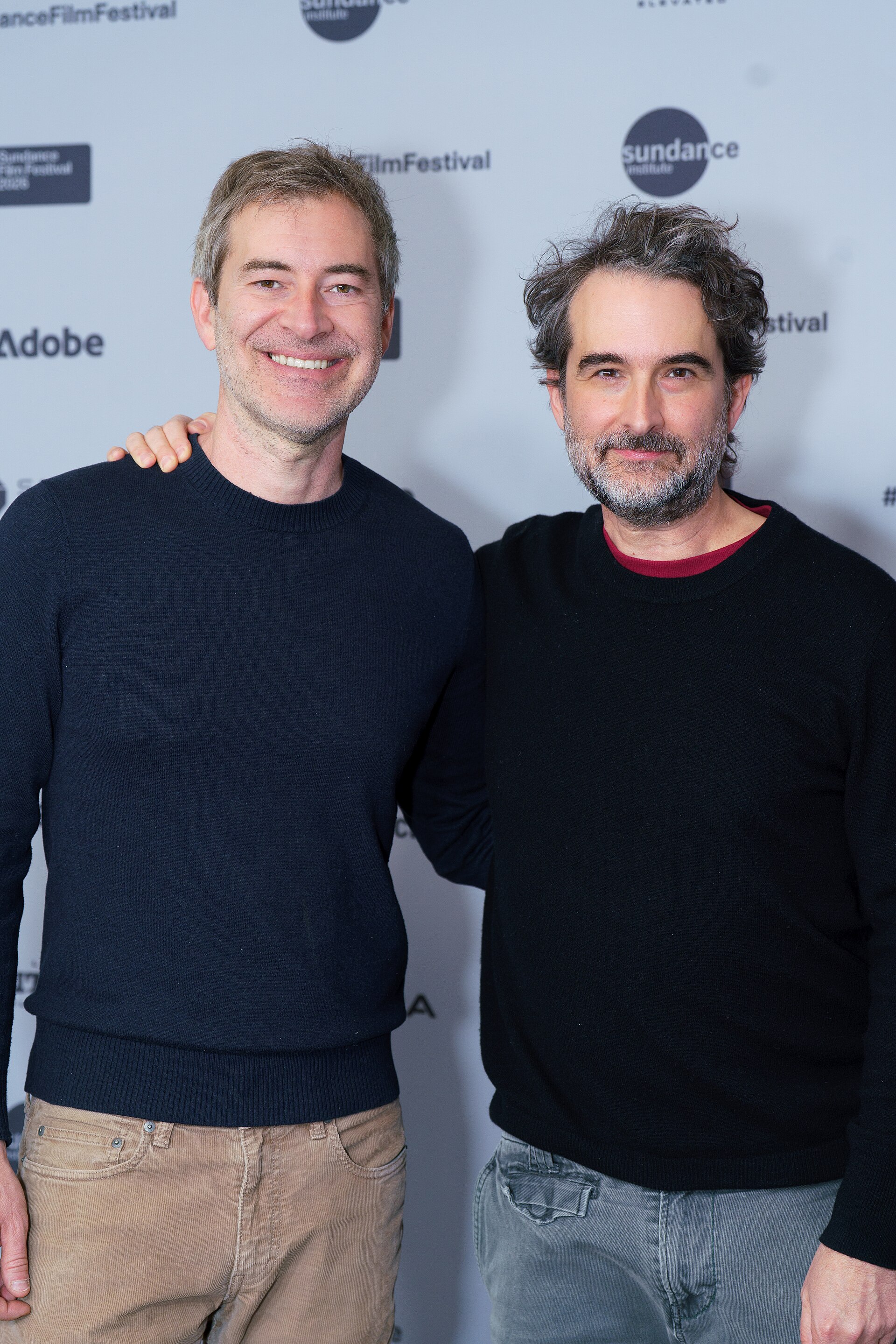 Mark and Jay Duplass at the Premiere of "See You When I See You" At the 2026 Sundance Film Festival