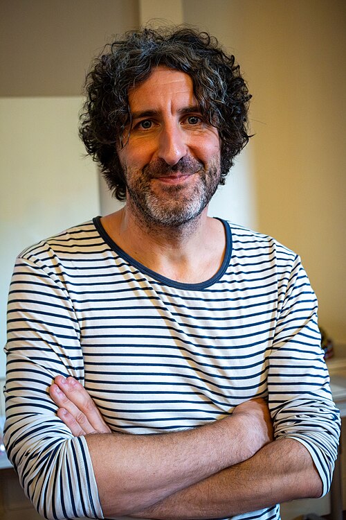 Mark Watson, comedian, at the 2024 Edinburgh Festival Fringe in Edinburgh, Scotland.