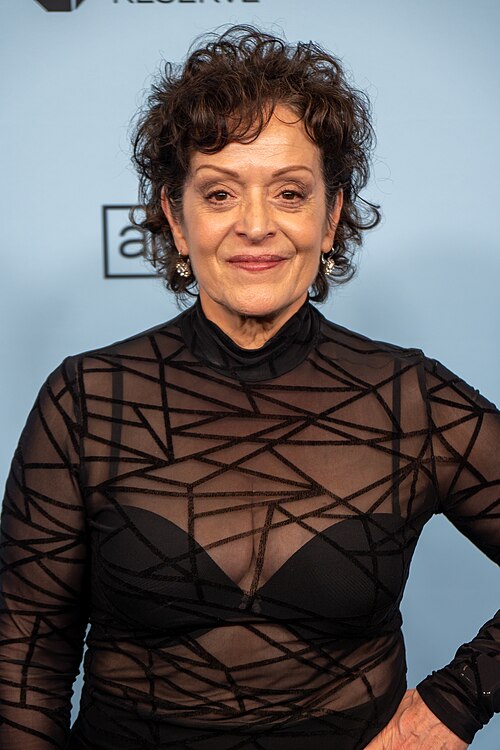 Marlene Forte, actress, at the 2025 Sundance Film Festival for Touch Me