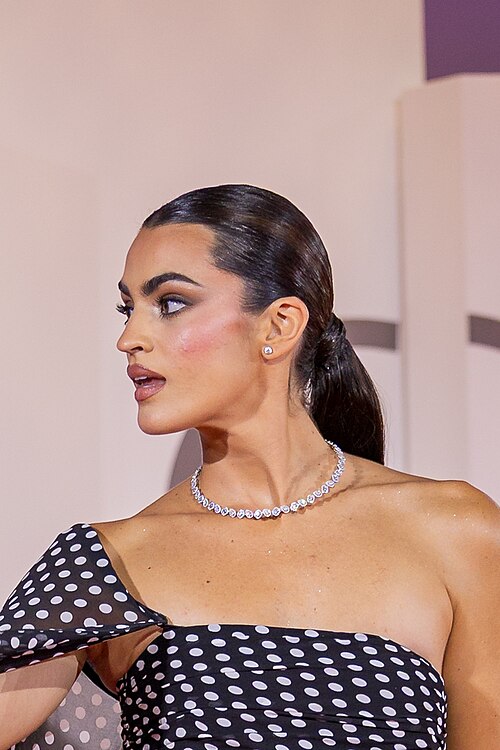 Marta Lozano,  at 82nd Venice International Film Festival in Venice, Italy.