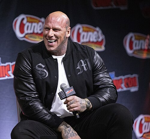Martyn Ford at the 2025 NYCC Mortal Kombat II Panel.